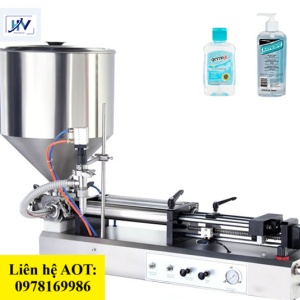 Máy chiết rót Gel rửa tay khô bán tự động
