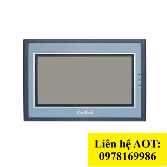 Màn hình HMI KinSeal 7 inch AMZ070W1RAG, LCD cảm ứng công nghiệp hỗ trợ nhiều loại PLC, Modbus RTU RS232 RS485 RS422 - COM 2: RS485 - Không kèm cáp nạp