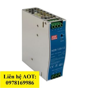 BỘ NGUỒN MEANWELL Cài ray NDR-120-12