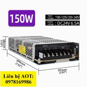 Bộ nguồn OMRON S8FS – C15024 DC24V6.5A150W