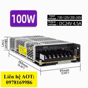 Bộ nguồn OMRON S8FS – C10024 DC24V4.5A100